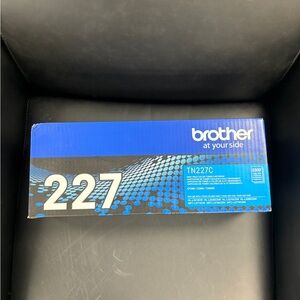 New in Unopened Box Brother Genuine 227 Blue Toner